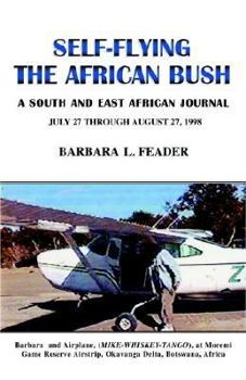 Hardcover Self-Flying the African Bush Book