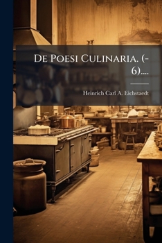 Paperback De Poesi Culinaria. (-6).... [Latin] Book