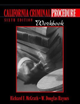 Spiral-bound California Criminal Procedure Workbook Book