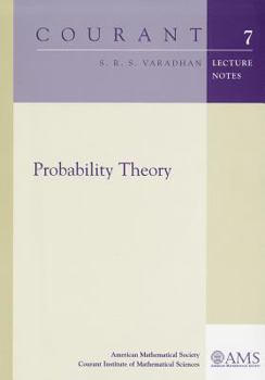 Paperback Probability Theory Book