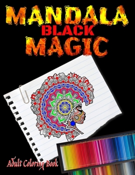 Paperback Mandala Black Magic Book