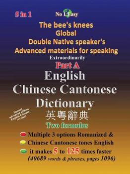 Paperback English Chinese Cantonese Dictionary Book
