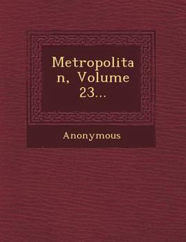 Paperback Metropolitan, Volume 23... Book