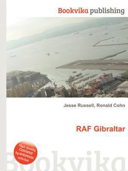 Paperback RAF Gibraltar Book