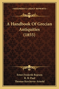 Paperback A Handbook Of Grecian Antiquities (1855) Book