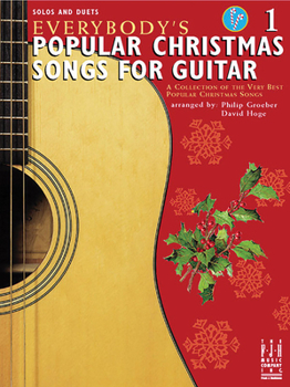 Paperback Everybody's Popular Christmas Songs for Guitar, Book 1 Book