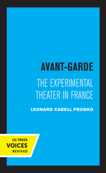 Paperback Avant-Garde: The Experimental Theater in France Book