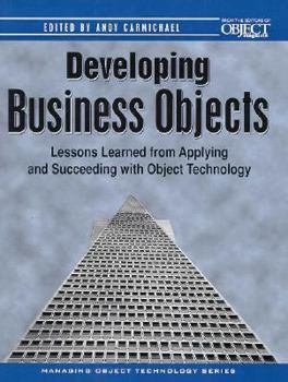 Paperback Developing Business Objects Book