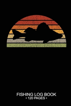 Fishing Log Book 120 Pages: 6"x 9'' Freshwater Game Fish Yellow Carp Sheets Paper-back Saltwater Fly Journal Composition Notebook Notes Day Planner Notepad