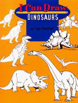 Paperback I Can Draw Dinosaurs Book