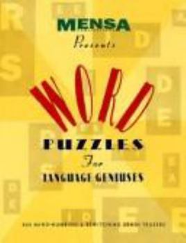 Paperback Mensa Presents Word Puzzles for Language Geniuses: Fecych Book