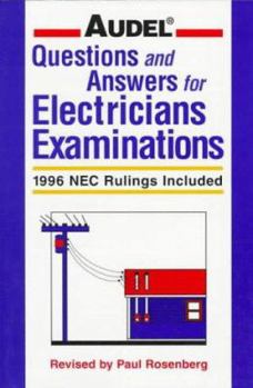 Paperback Audel Questions and Answers for Electricians Examinations: 1996 NEC Rulings Included Book