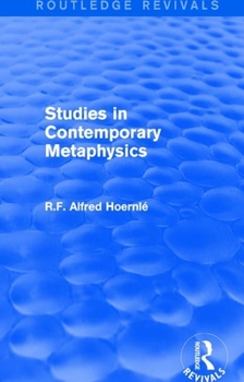 Paperback Studies in Contemporary Metaphysics Book