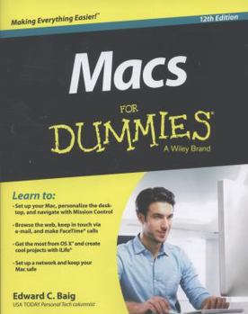 Macs For Dummies (Macs for Dummies) - Book  of the Dummies