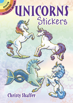 Paperback Unicorns Stickers Book