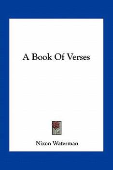 Paperback A Book Of Verses Book