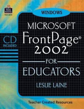 Paperback Microsoft Frontpage(r) for Educators Book