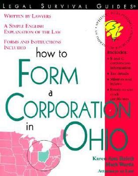 Paperback How to Form a Corporation in Ohio Book