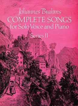 Paperback Complete Songs for Solo Voice and Piano, Series II Book