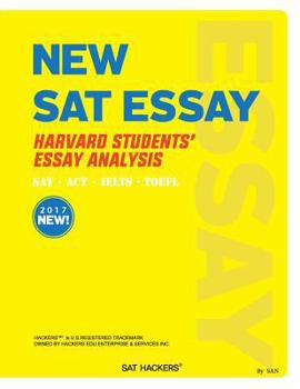 Paperback New SAT Essay & Writing Practice: Harvard Students' Essay Analysis Book