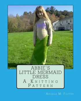 Paperback Abbie's Little Mermaid Dress [Large Print] Book