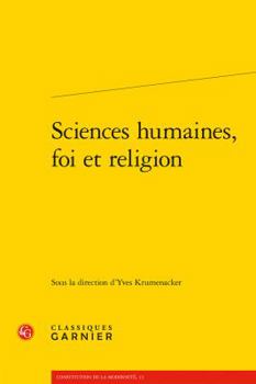 Paperback Sciences Humaines, Foi Et Religion [French] Book