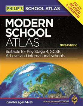 Paperback Philip's Modern School Atlas Book