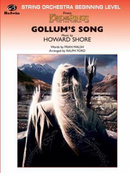 Paperback Gollum's Song (from the Lord of the Rings: The Two Towers) Book