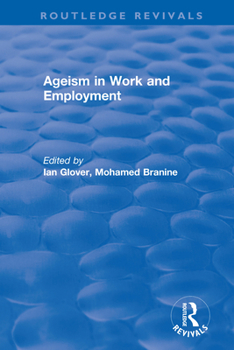 Paperback Ageism in Work and Employment Book