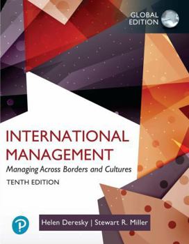 Paperback International Management: Managing Across Borders and Cultures,Text and Cases Book