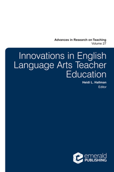 Hardcover Innovations in English Language Arts Teacher Education Book