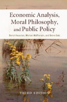 Paperback Economic Analysis, Moral Philosophy, and Public Policy Book