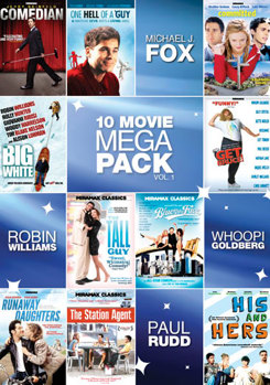DVD 10-Movie Mega Pack Volume 1 Book