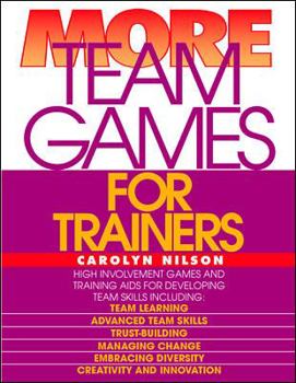 Paperback More Team Games for Trainers Book