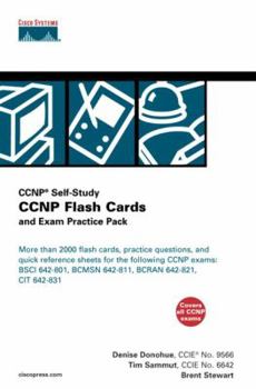 Spiral-bound CCNP Flash Cards and Exam Practice Pack (CCNP Self-Study, 642-801, 642-811, 642-821, 642-831) Book