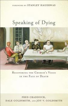 Paperback Speaking of Dying Book