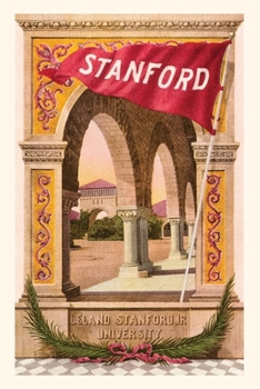 Paperback Vintage Journal Stanford Banner, Arcade Book