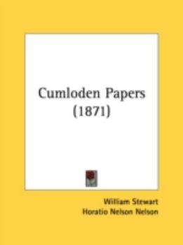 Paperback Cumloden Papers (1871) Book