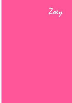 Paperback Zoey: Collectible Notebook Book