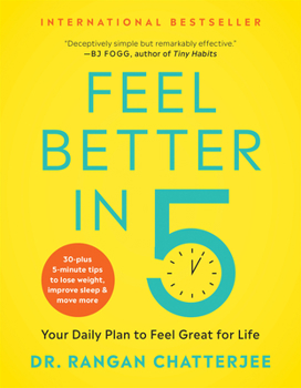 Paperback Feel Better in 5: Your Daily Plan to Feel Great for Life Book