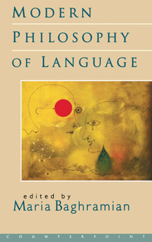 Hardcover Modern Philosophy of Language Book