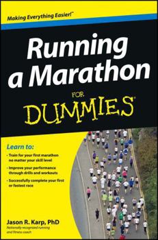 Paperback Running a Marathon For Dummies Book