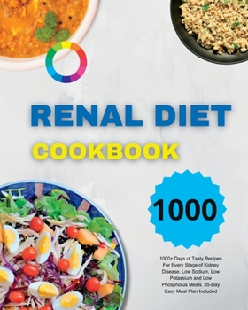 Paperback Renal Diet Cookbook Book