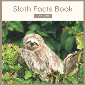 Paperback Sloth Facts Book For Kids: Sloth Book For Children Book