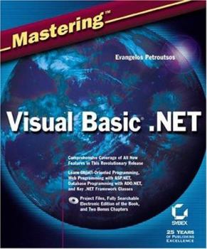 Paperback Mastering Visual Basic .Net [With CDROM] Book