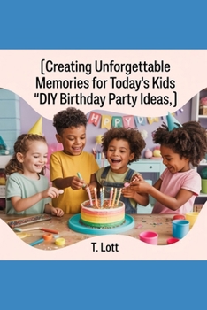 Paperback Creating Unforgettable Memories for Today's Kids: "DIY Birthday Party Ideas" Book