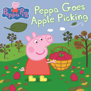 Library Binding Peppa Goes Apple Picking Book