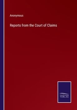 Paperback Reports from the Court of Claims Book