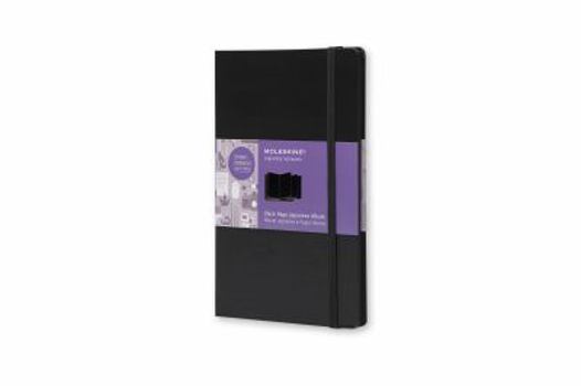 Office Product Moleskine Art Plus Black Page Japanese Album, A5, Black, Hard Cover (8.25 X 5) Book