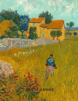 Sketchbook: Vincent Van Gogh gift idea for art lovers, great gift for women, extra large Sketchbook